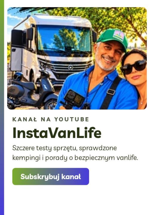 InstaVanLife – kanał o podróżach kamperem na YouTube